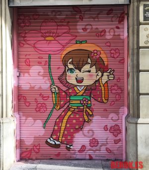 graffiti momo store kawaii kpoper hub Barcelona funkos anime merch